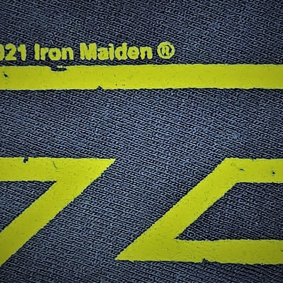 Iron Maiden Killers Tour 81 Tie Dye metal rock Official T-Shirt S runs big NWT - Picture 4 of 5